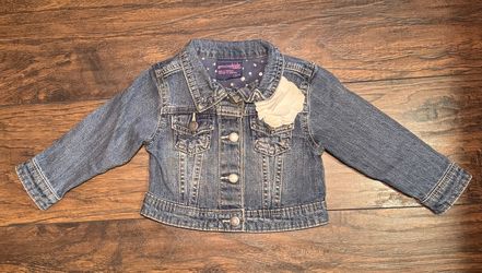 Oshkosh Girls Denim Jacket Sz18 M