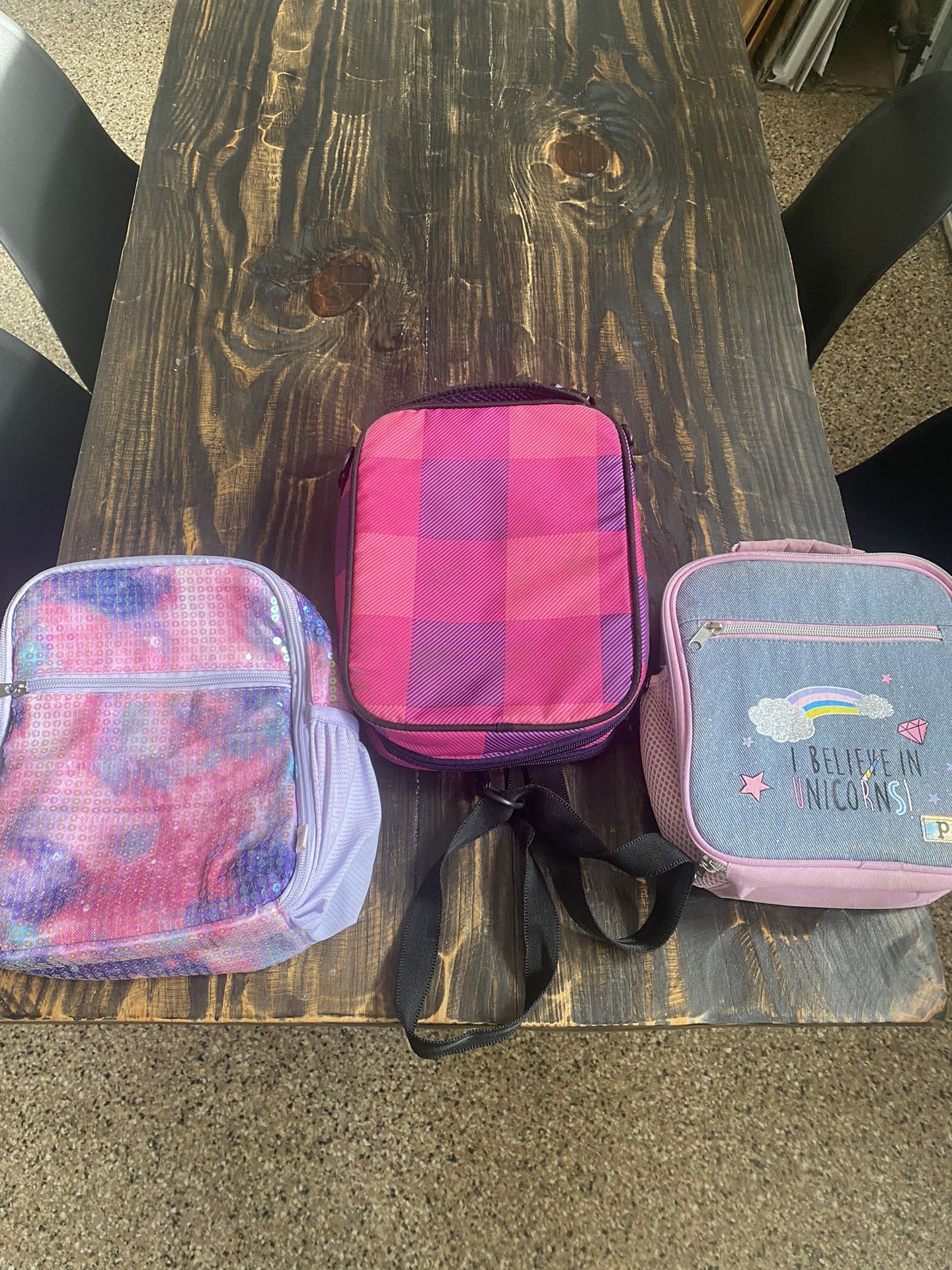 Three Lunch Bags