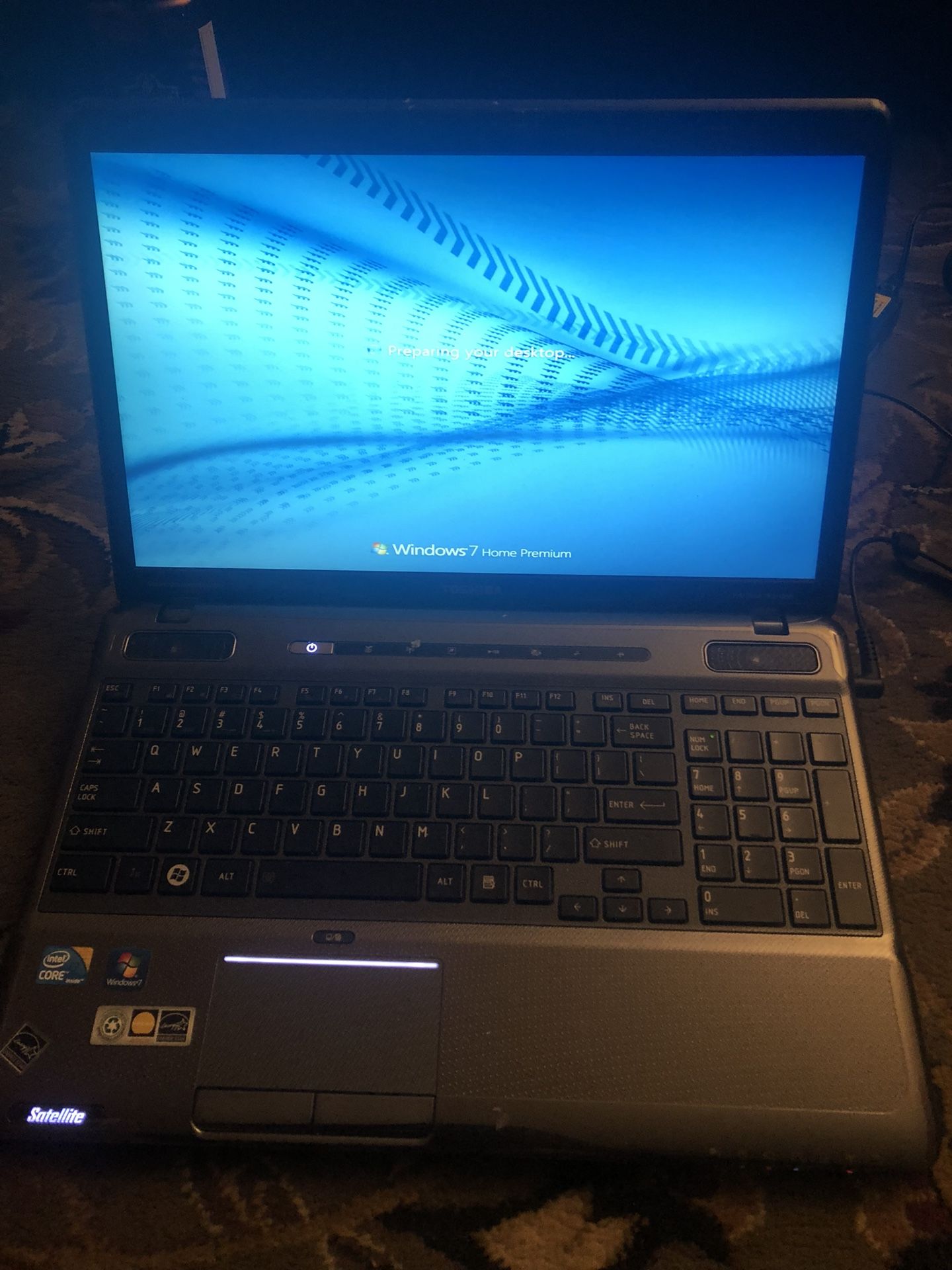 Toshiba a665 laptop windows 7 4 gb ram 500 hdd