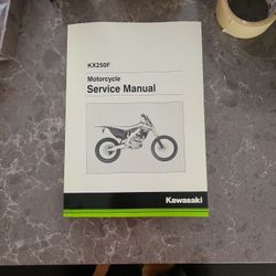Kawasaki KX250F Motorcycle Service Manual