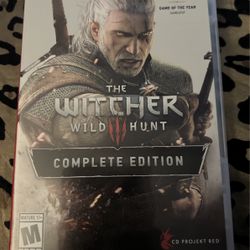 The Witcher Wild Hunt 3 Complete  Nintendo  Switch 