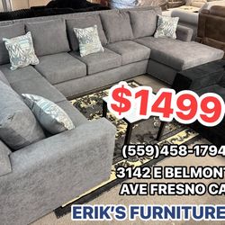 NEW U SHAPED SECTIONAL SOFA 