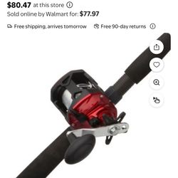 Berkley Big Game'' Conventional Combo, 6'6" Medium Fishing Rod, 30 Size Reel
