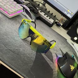 Pit Vipers Neon Green Brand New Sunglasses