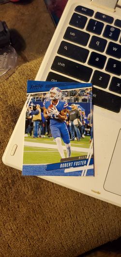 Robert foster football card