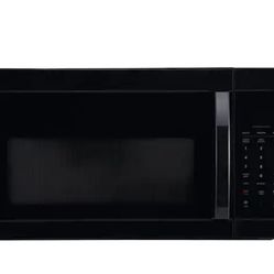 1.7 cu. ft. 1000-Watt Over the Range Microwave in Black
