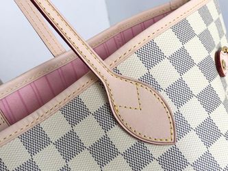 Louis Vuitton Félicie in Damier Azur with Rose Ballerine Lining - SOLD