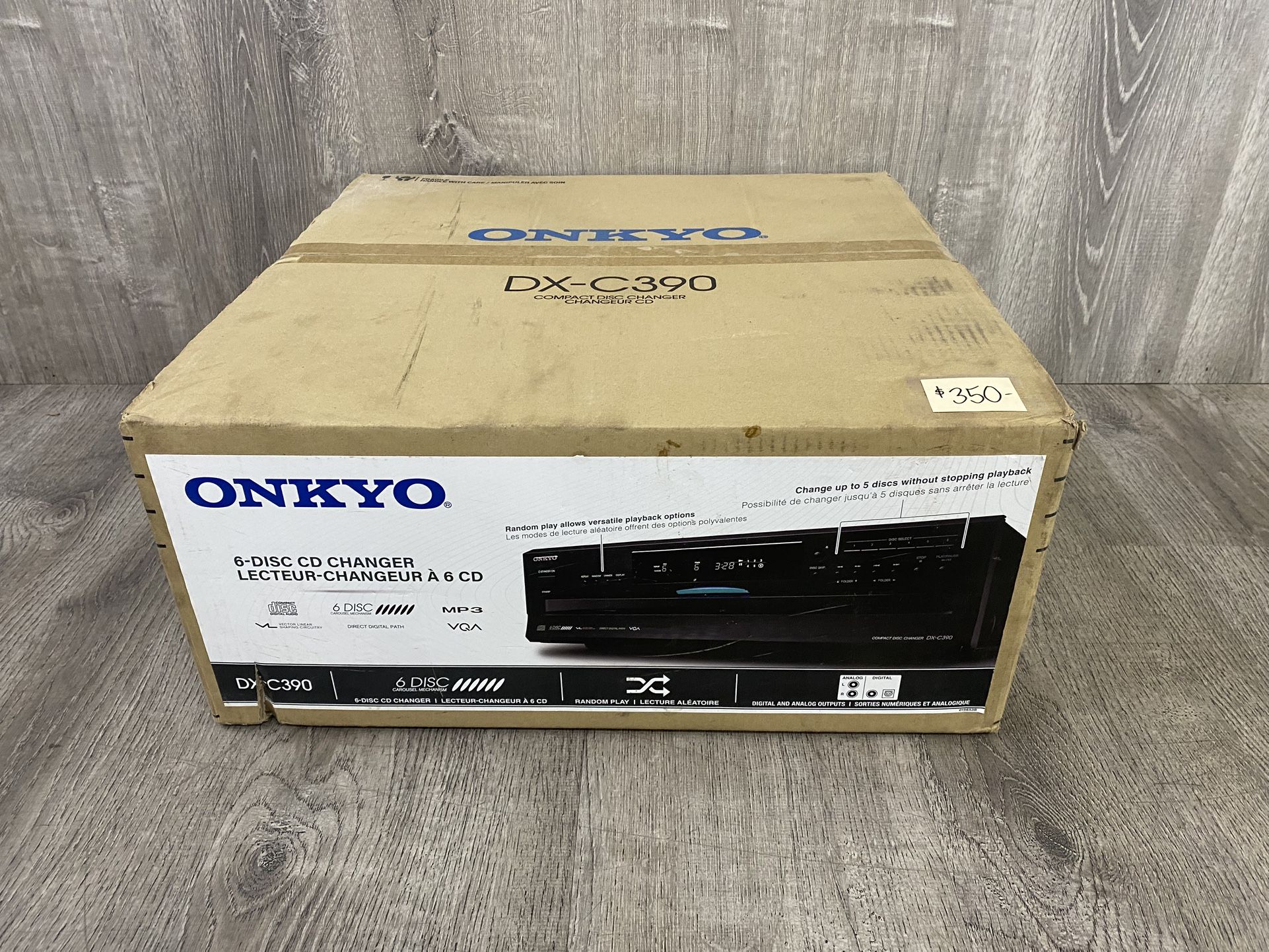 Onkyo DX-C390 Compact 6-Disc CD Changer