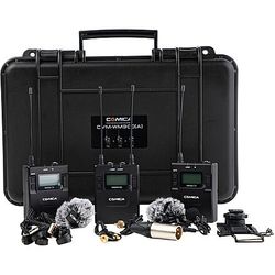 Comica Audio CVM-WM300A 2-Person Camera-Mount Wireless Omni Lavalier Microphone System with Rechargeable Batteries (520.0 to 578.5 MHz)
2 lavaliers M