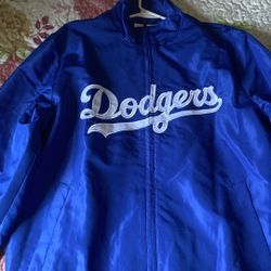Dodgers Windbreaker jacket M (never Worn)