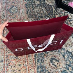 Authentic Gucci present storage bag