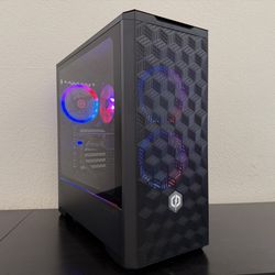 ULTRA FAST Ryzen 7 RTX Gaming PC Computer (Ryzen 7 5700, RTX 4060 Ti, 16GB RAM, 2TB NVMe, WiFi)