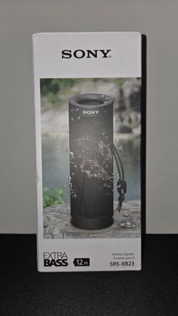 Sony SRS-XB23 EXTRA BASS Wireless Speaker 12H Bluetooth