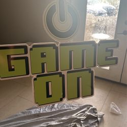 Game On Cut Out Decor