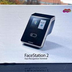 Suprema FaceStation 2 – 1st Brand New (One Sealed) – 2nd Opened Never Used – 2 Units (Sealed $1250, Open/Unused $1100 - bundle $2200