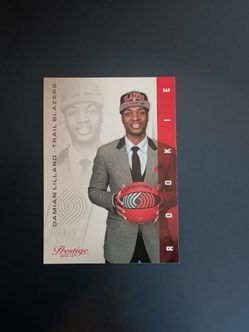 Damian lillard rookie card