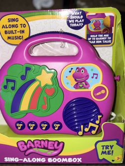 Barney Singalong Boombox