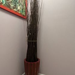 Pot and Stick Decor