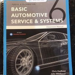 Basic Automotive College Books   