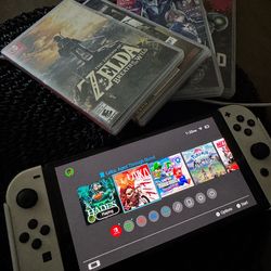 Nintendo Switch OLED (White) – Excellent Condition