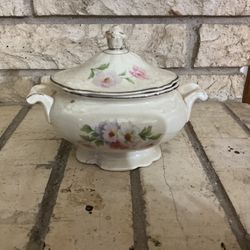 Homer Virginia Rose  Sugar Dish 
