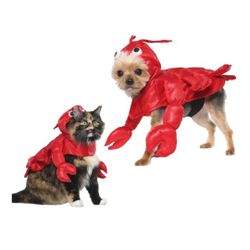 Red Lobster Pet Costume