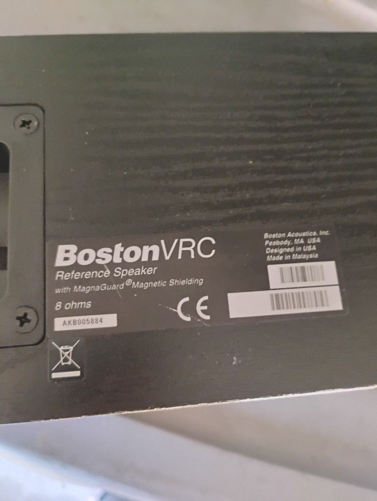 Boston  Center Chanel Speaker