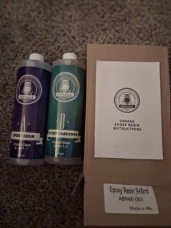 Sanaaa Crystal Clear Epoxy Resin Kit 948ml
