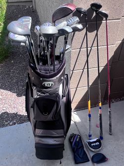 Golf Club Lot + Bag – TaylorMade Callaway Titleist Orlimar – $225 OBO