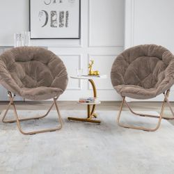Set Of Beige Chairs