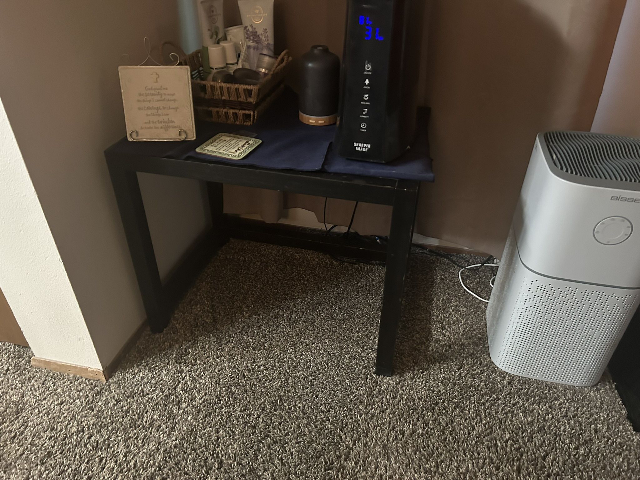 Small Black Table