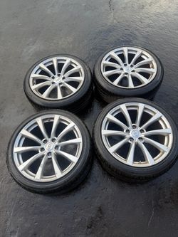 19” wheels and tires Infiniti g37