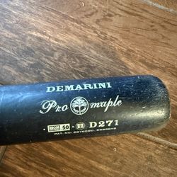 Demarini pro maple baseball bat