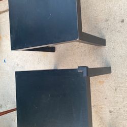 Black Ikea End Tables