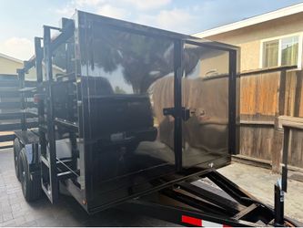New 12ft Long Hydraulic Dump Trailer
