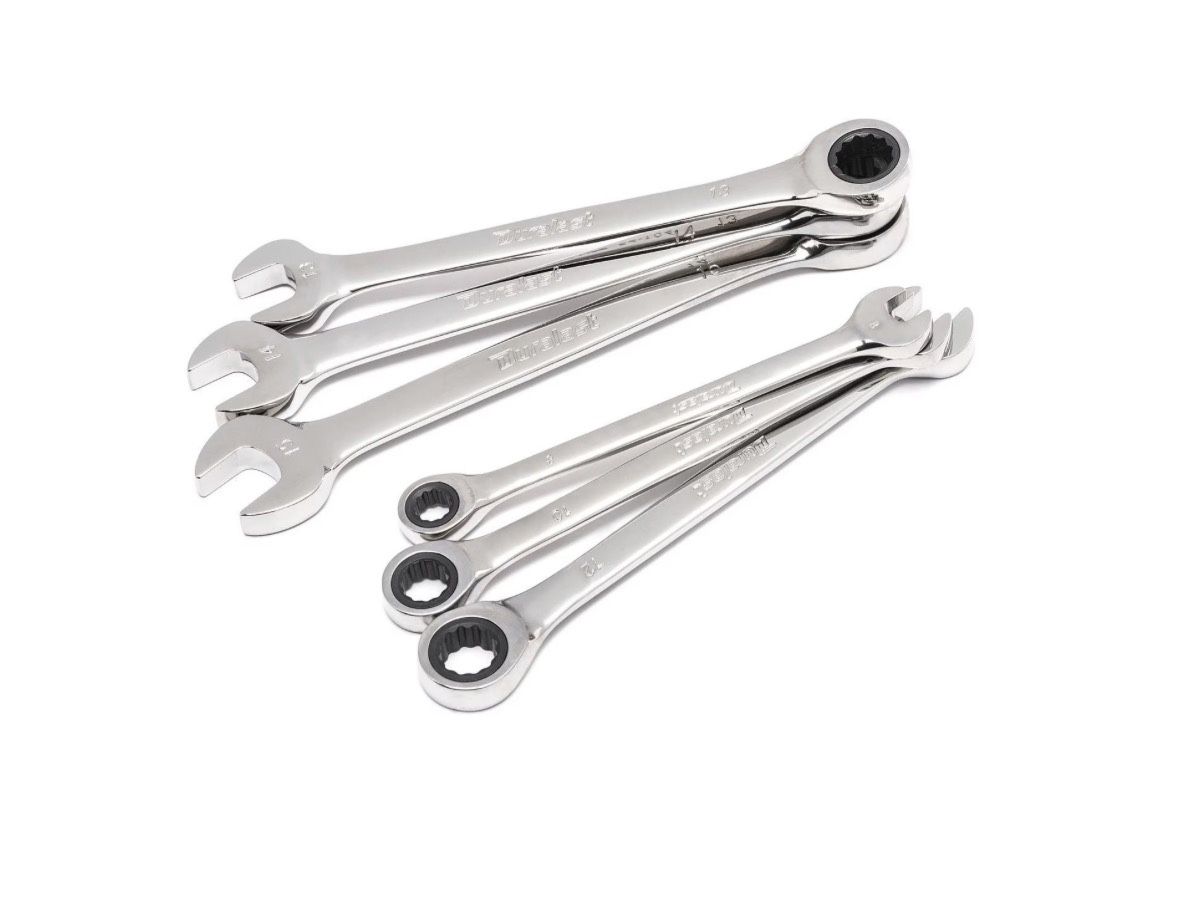 Duralast Metric Ratcheting Wrench Set 6 Piece