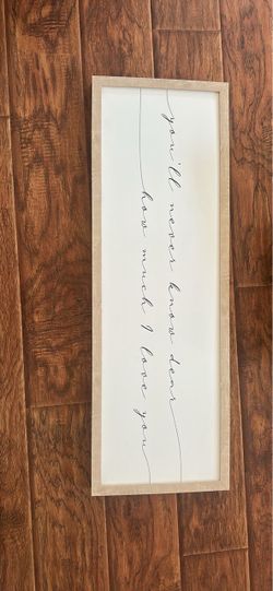 Wall art- 36 x 12