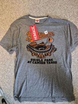 Homage Baltimore Orioles "Camden Yards" size lrg. Tee