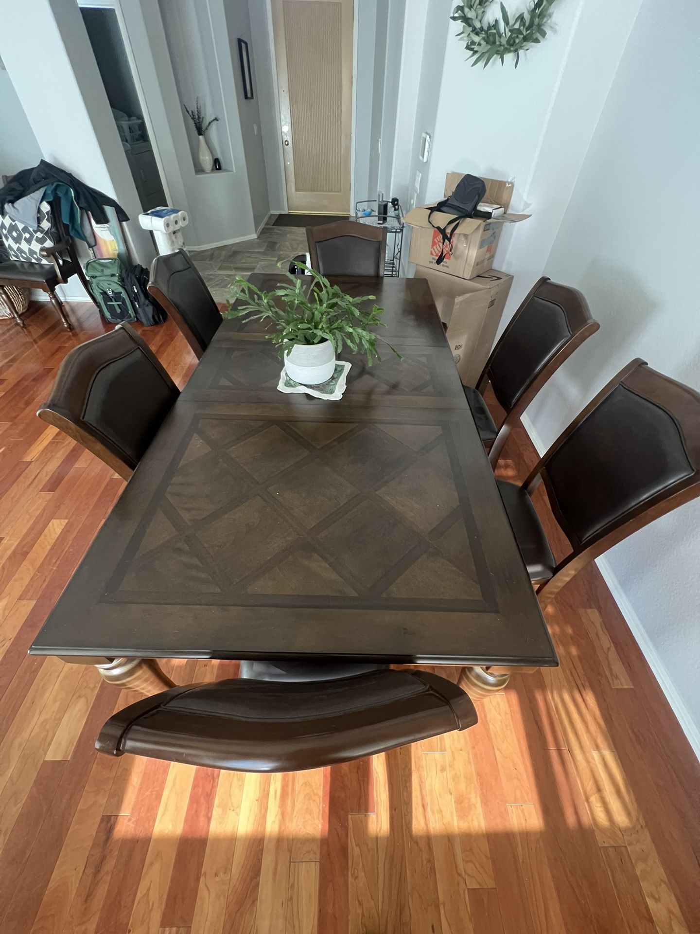 Dining Table - 8 Chairs 