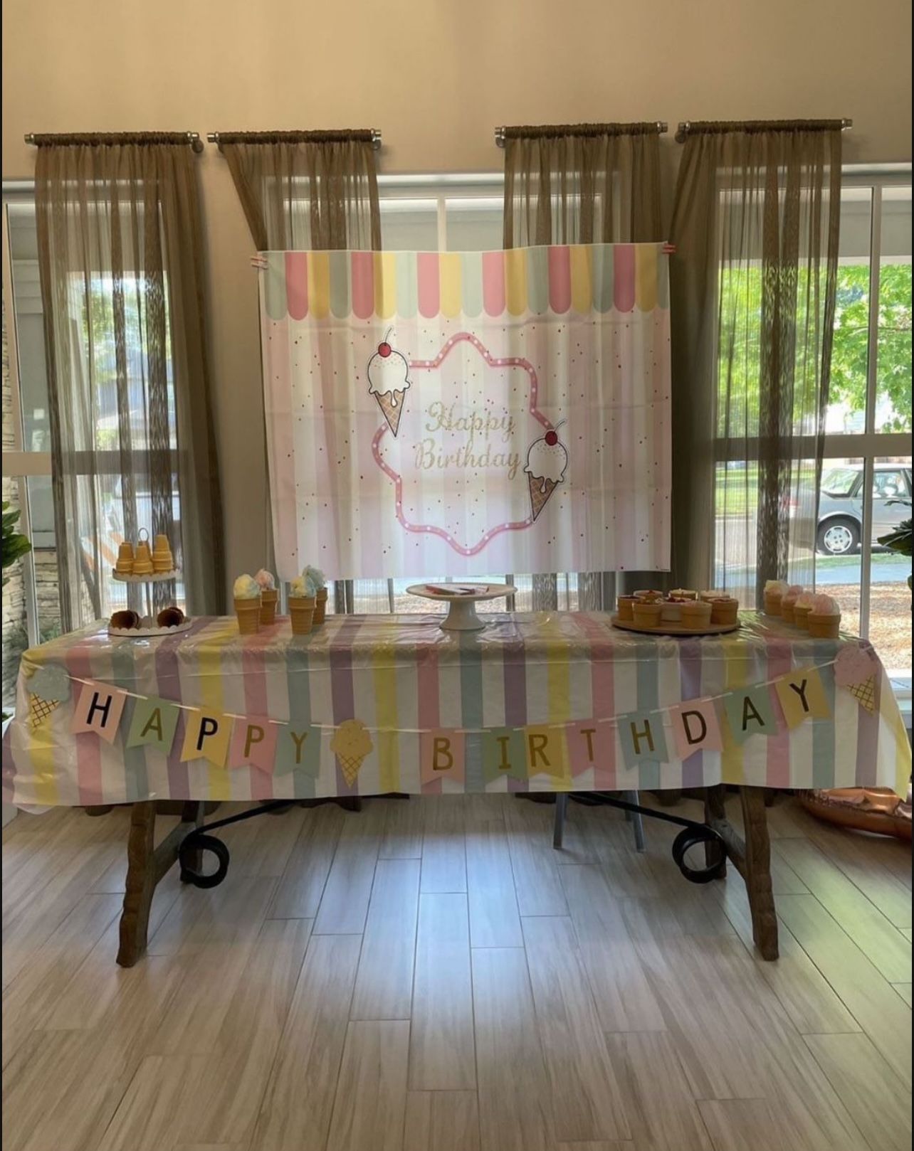 Ice Cream Theme Party