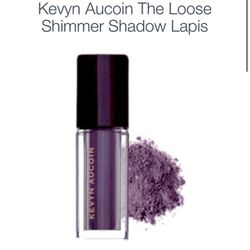 Kevyn Aucoin The Loose Shimmer Shadow Powder Eyeshadow Lapis NEW W/O BOX Full Sz NWOB Sparkle Shimmer Shade .O8 oz