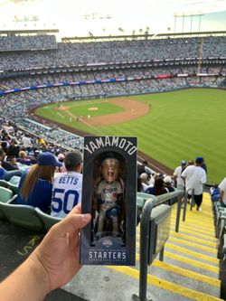 World Series champion Yamamoto bobble head