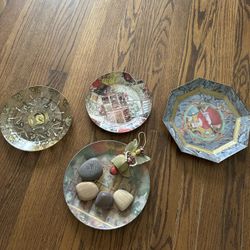 Decoupage Plate -To Be Sold Individually