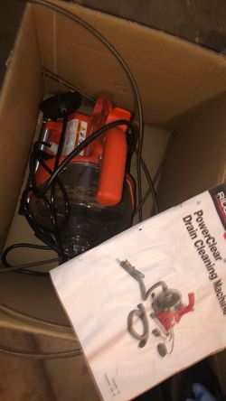 Power clear Drain Cleaning Machine