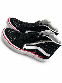 Vans Sk8-Hi Red “Volt” Sz 7