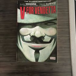 V For Vendetta Book