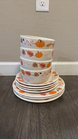 Fall plate set
