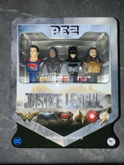 Justice League Pez Tin 2017