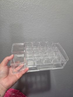 Hard Plastic make up holder
