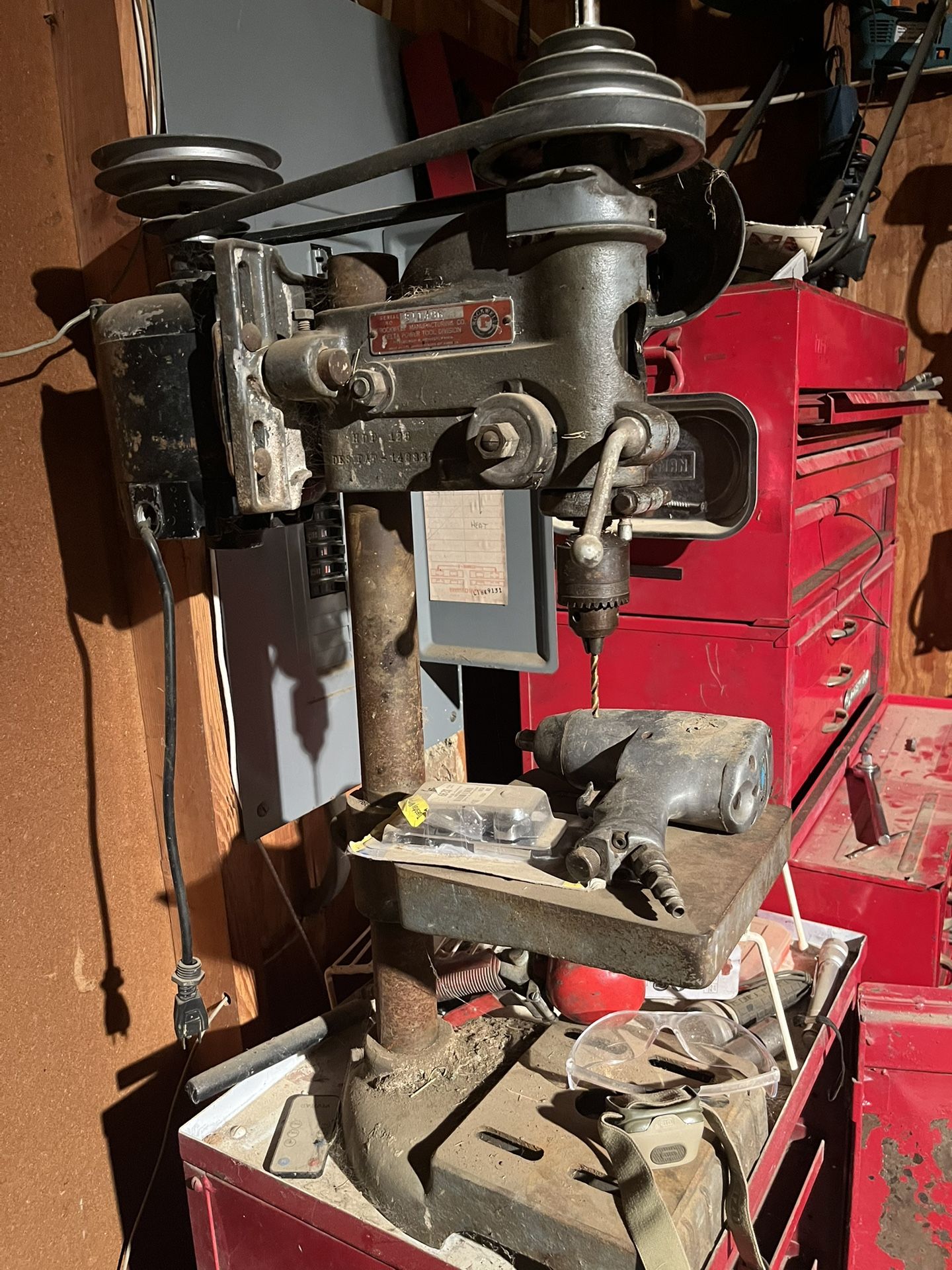 1940s To 1950s Delta Rockwell Drill Press